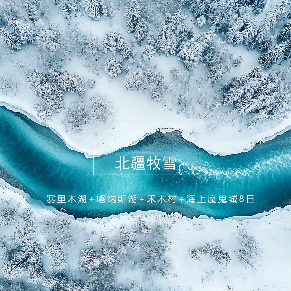 【北疆牧雪8日】2-6人纯玩团，豪华1+1大7座