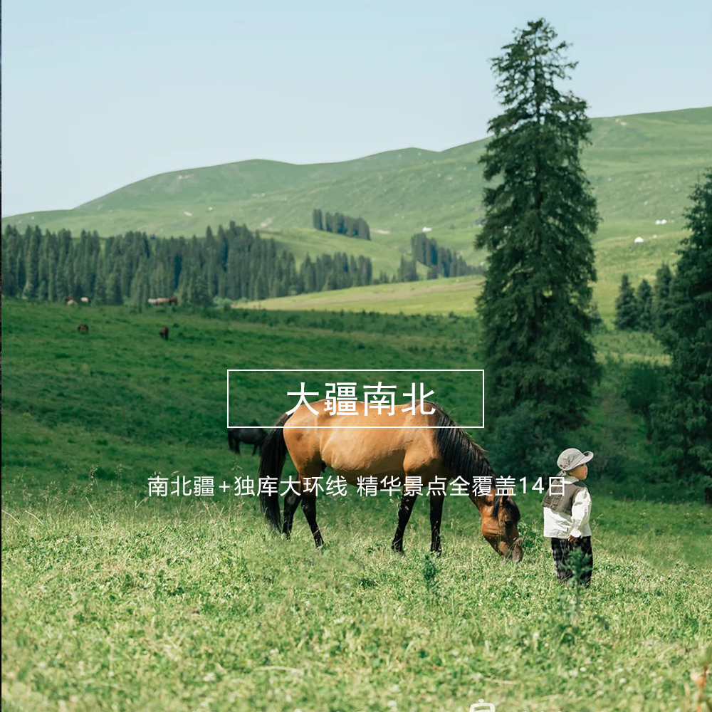 【大疆南北15日游  疆内双飞   】